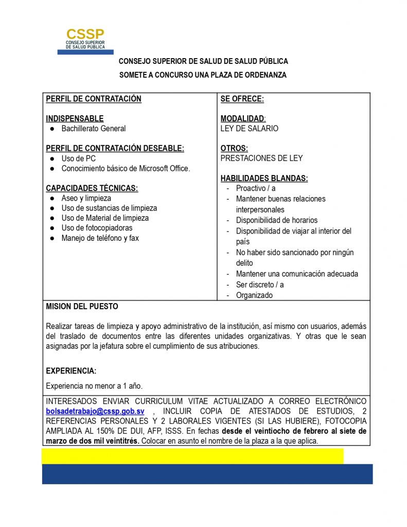 PLAZA VACANTE DE  ORDENANZA 2023.docx_page-0001