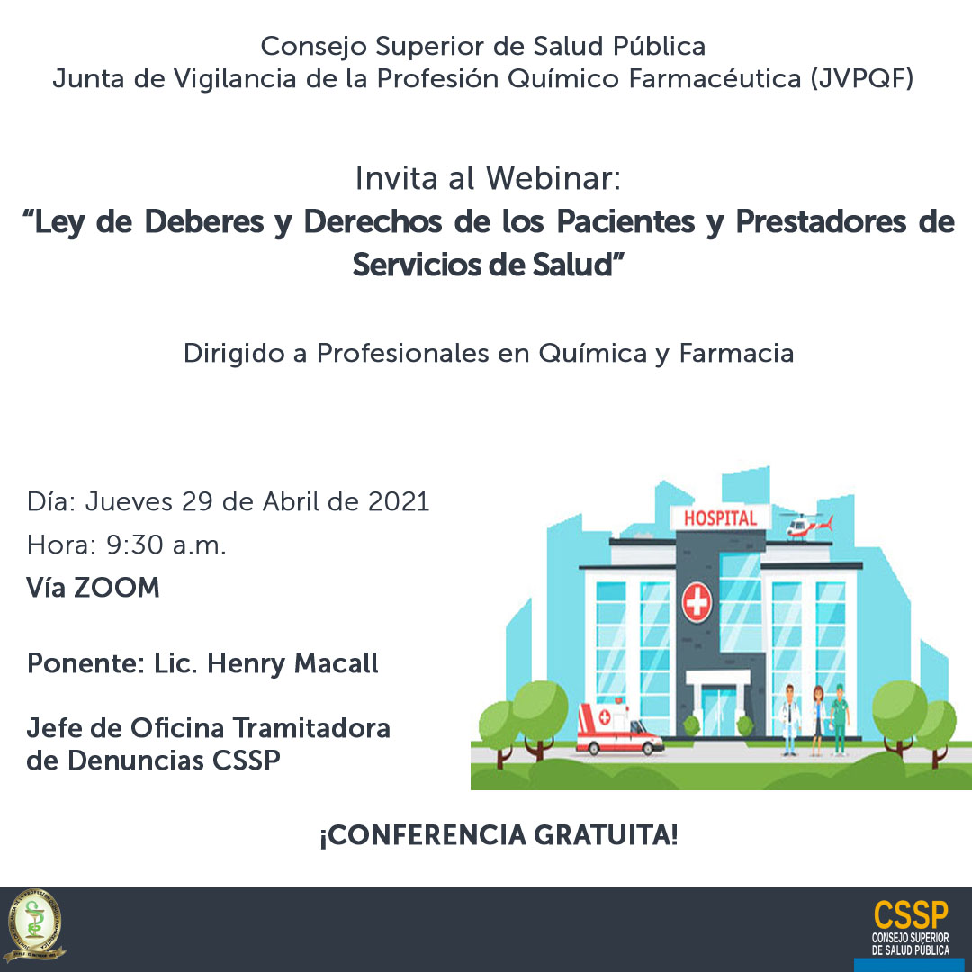 CONVOCATORIA A WEBINAR DE JVPQF